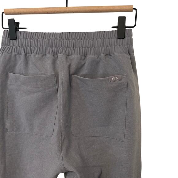 NWOT Figs Charlotte 21 Pocket Slim Scrub Pants Gray Size XXS - Picture 5 of 7